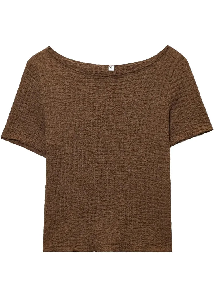 ChocoLuxe Lounge Set – 2-Piece Comfy Brown Outfit